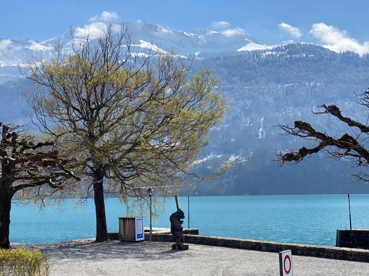 Apartment mit Aussensitzplatz Brienz  Exterior foto