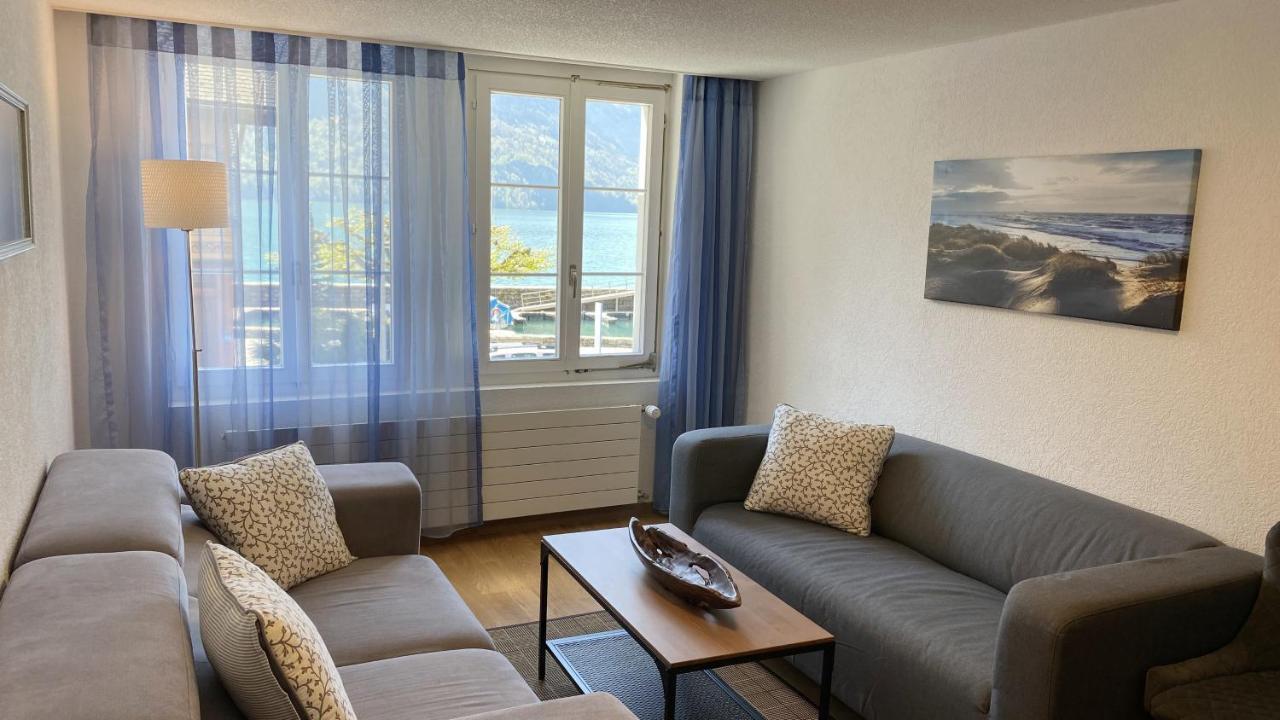 Apartment mit Aussensitzplatz Brienz  Exterior foto