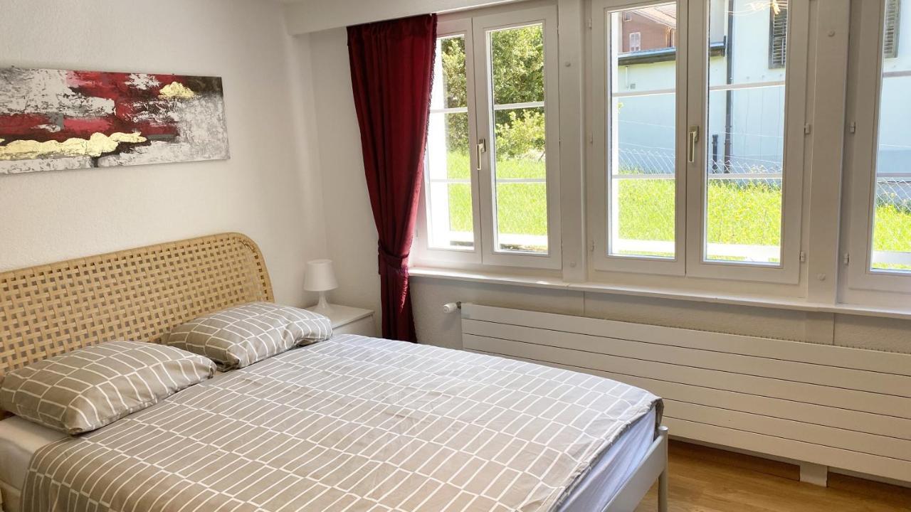 Apartment mit Aussensitzplatz Brienz  Exterior foto