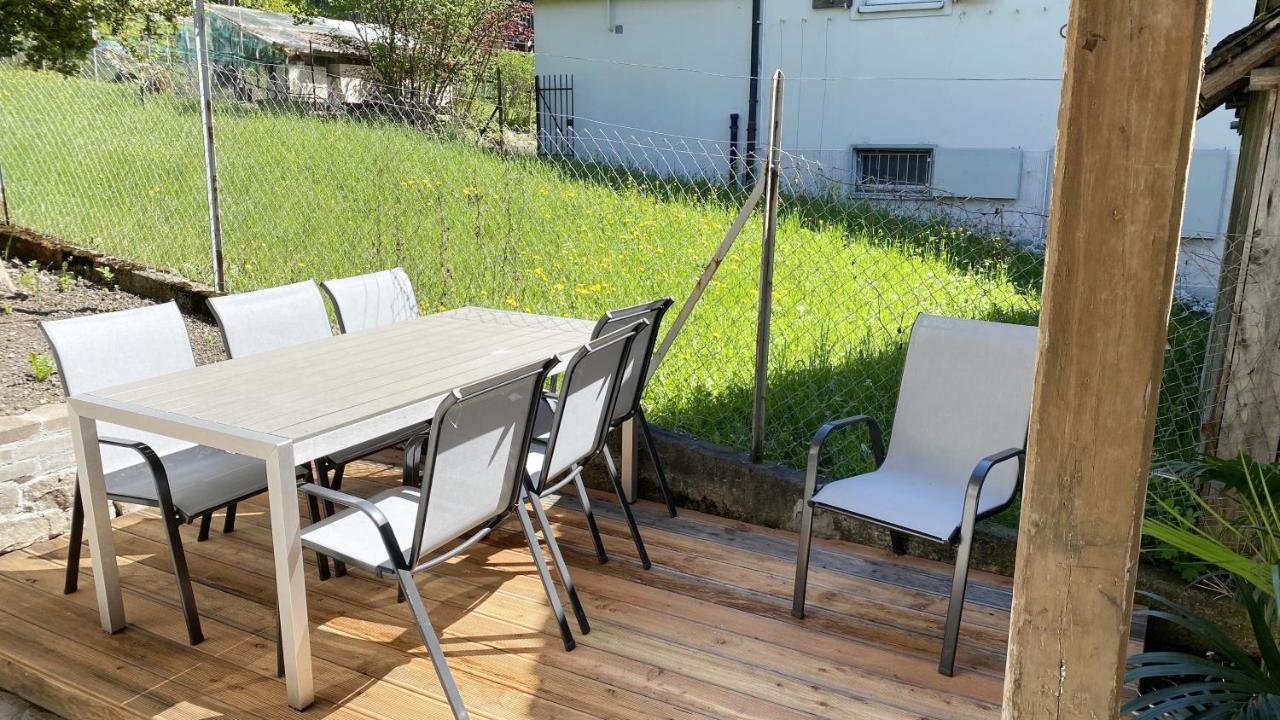 Apartment mit Aussensitzplatz Brienz  Exterior foto