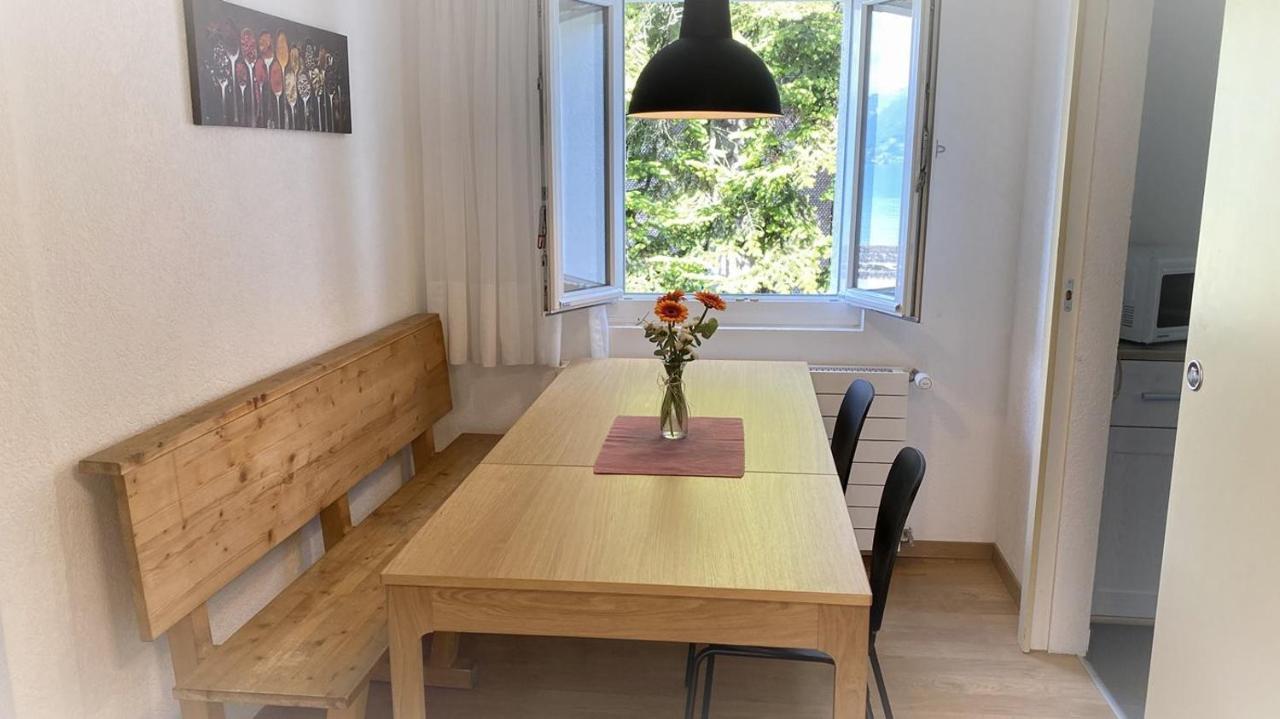 Apartment mit Aussensitzplatz Brienz  Exterior foto