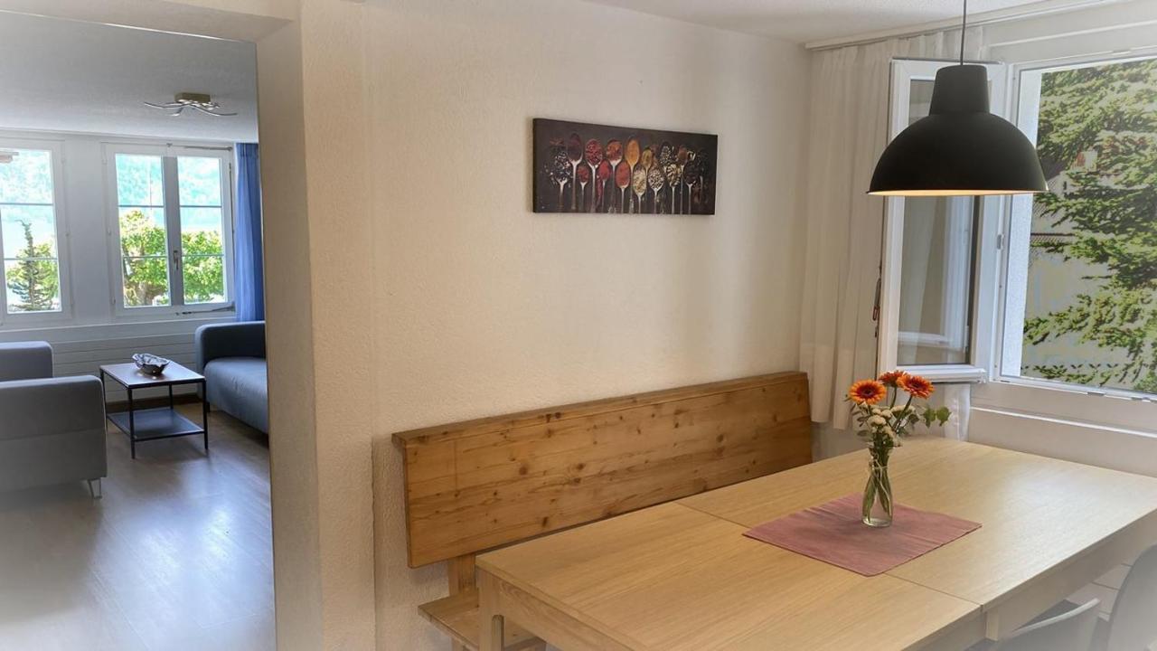 Apartment mit Aussensitzplatz Brienz  Exterior foto