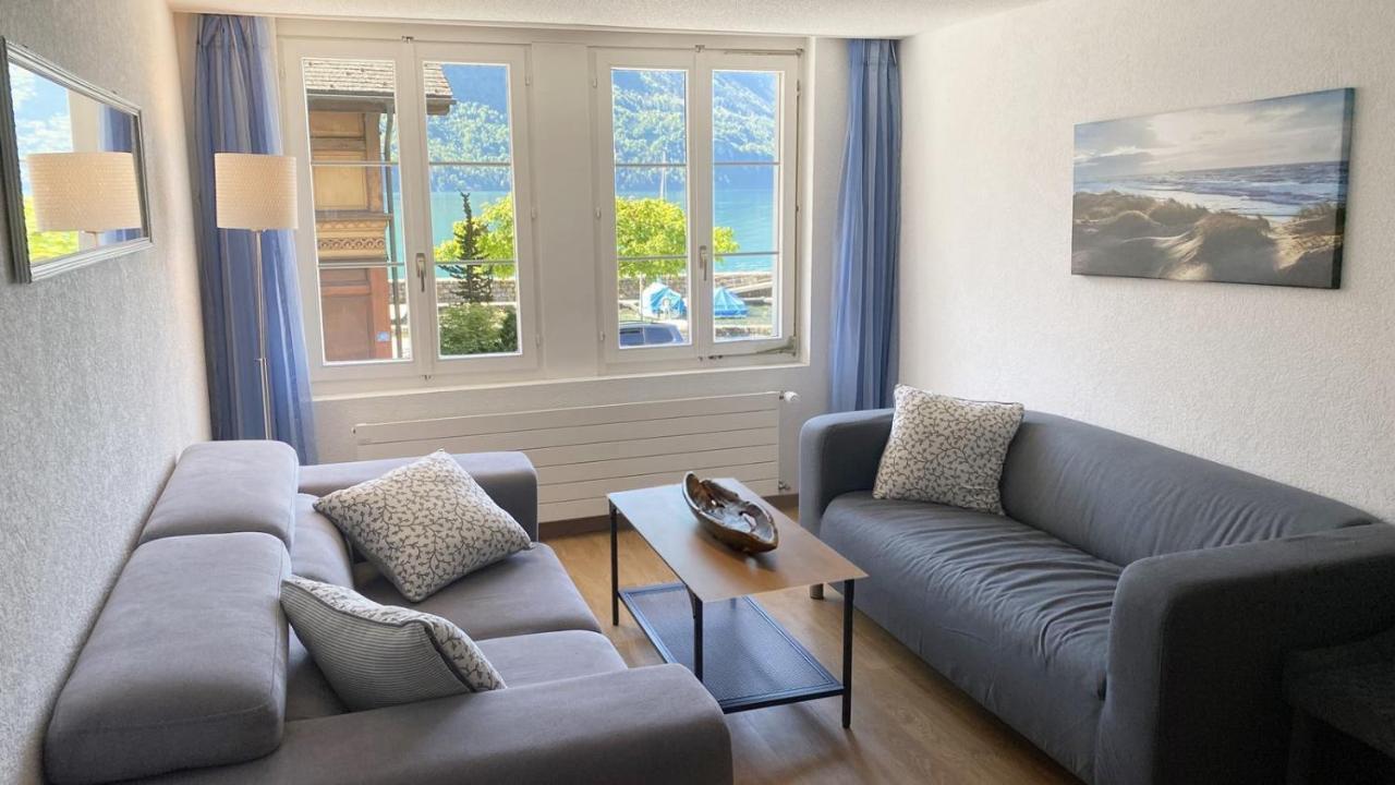 Apartment mit Aussensitzplatz Brienz  Exterior foto