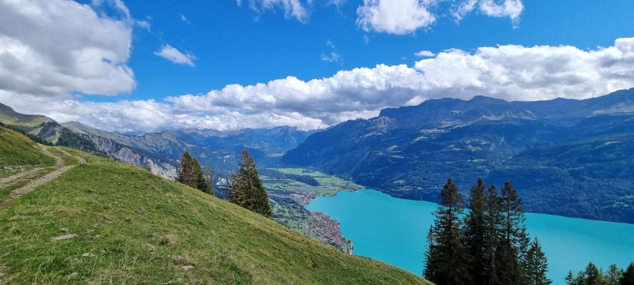 Apartment mit Aussensitzplatz Brienz  Exterior foto
